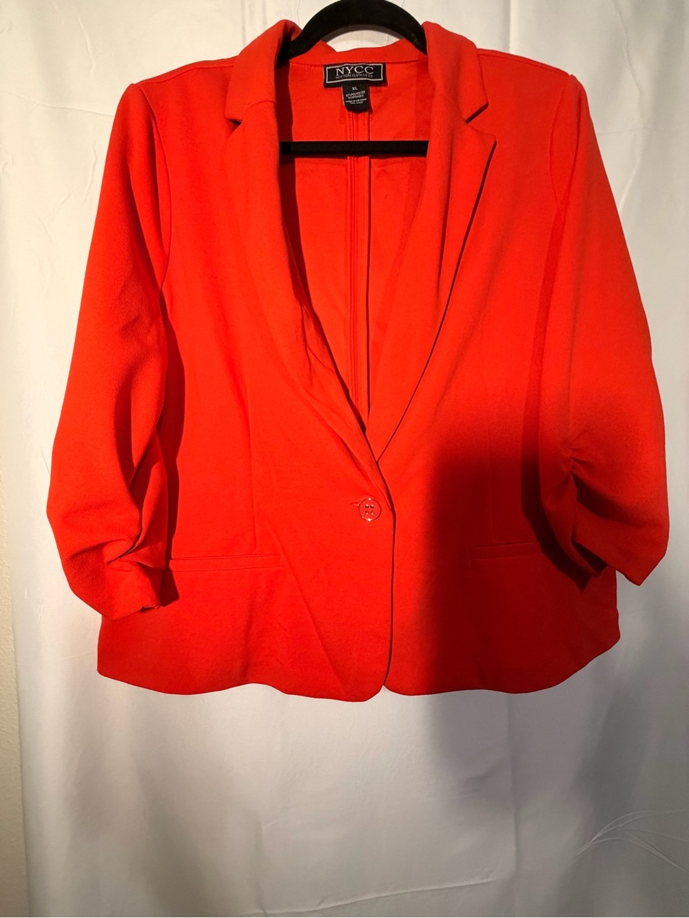 New York & Company orange 🍊 Women's Blazer Jacket
